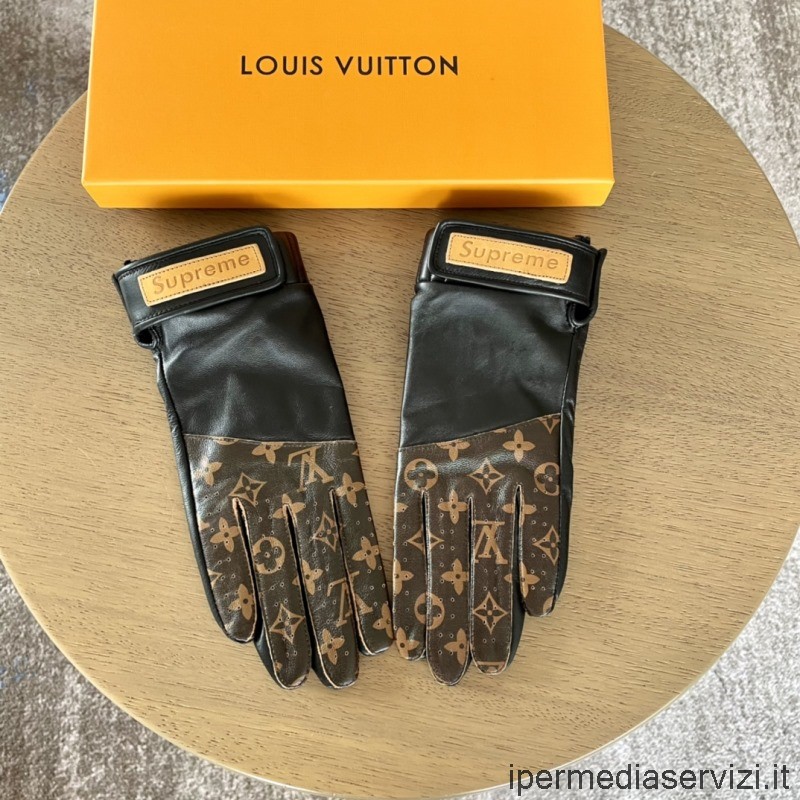 Replica Louis Vuitton Monogramma Tela E Guanto In Pelle Lxl